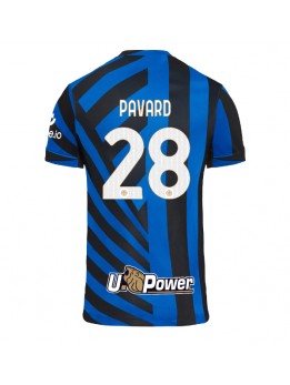 Muži Futbalové oblečenie Inter Milan Benjamin Pavard #28 2024-25 Krátky Rukáv - Domáci